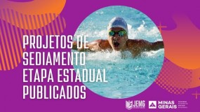 Projetos de sediamento Etapa Estadual do JEMG 2023 são publicados